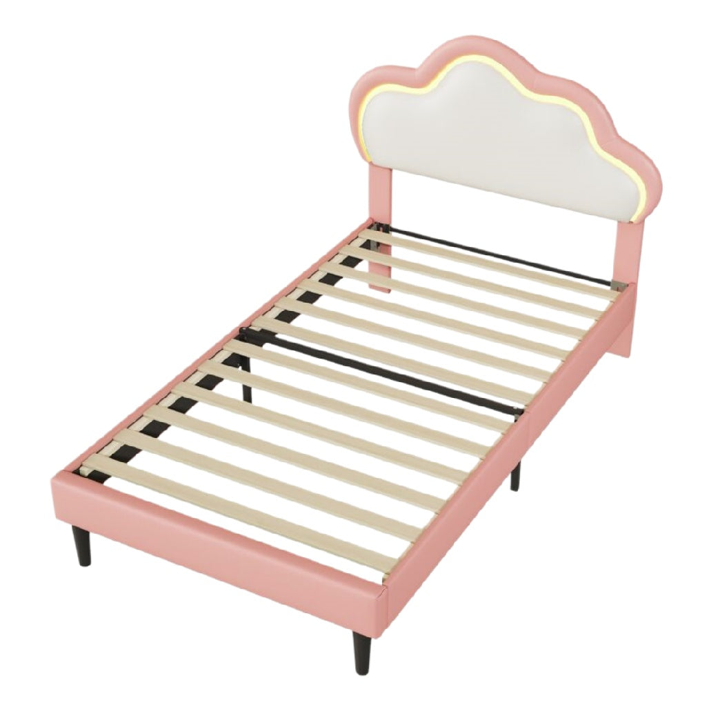 Lit enfant design nuage en bois