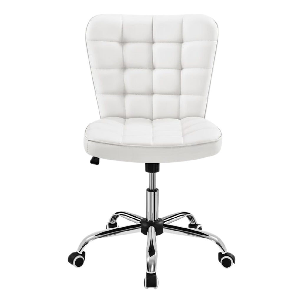 Chaise de bureau moderne avec dossier moelleux et réglage en hauteur